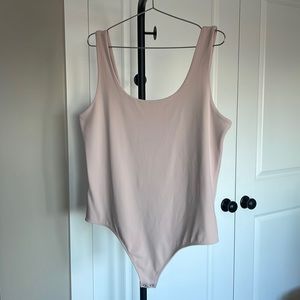 Express Body Contour Collection Bodysuit - Porcelain Pink